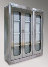 Pedigo O.R. Cabinet, Double Door, Flat Top, 3 Shelves 60" Series