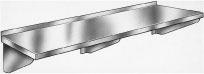 Blickman Stainless Steel Wall Shelves with 3 Brackets