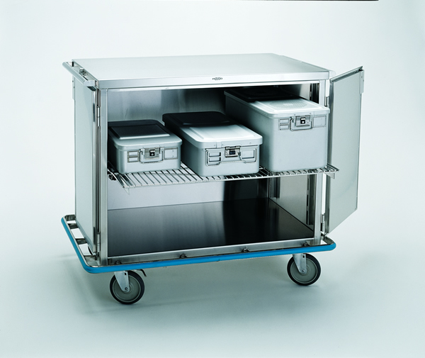 Pedigo Enclosed Surgical Case Cart- Double Door (45x28x39)