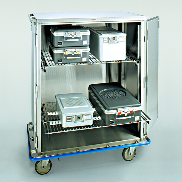Pedigo Enclosed Surgical Case Cart- Double Door (45x28x56)