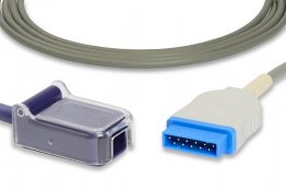 GE Healthcare > Marquette Compatible SpO2 Adapter Cable - 10Ft 2021406-001