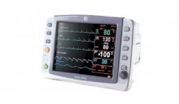 GE Dash 2500 Patient Monitor configured with ECG, NIBP, SPO2 and Printer