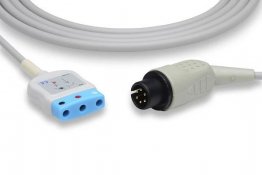 Mindray > Datascope Compatible ECG 3 lead Trunk Cable [