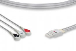 Philips Compatible 3 lead ECG Leadwire - M1673A
