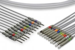 Welch Allyn Compatible EKG Leadwire needle Connect